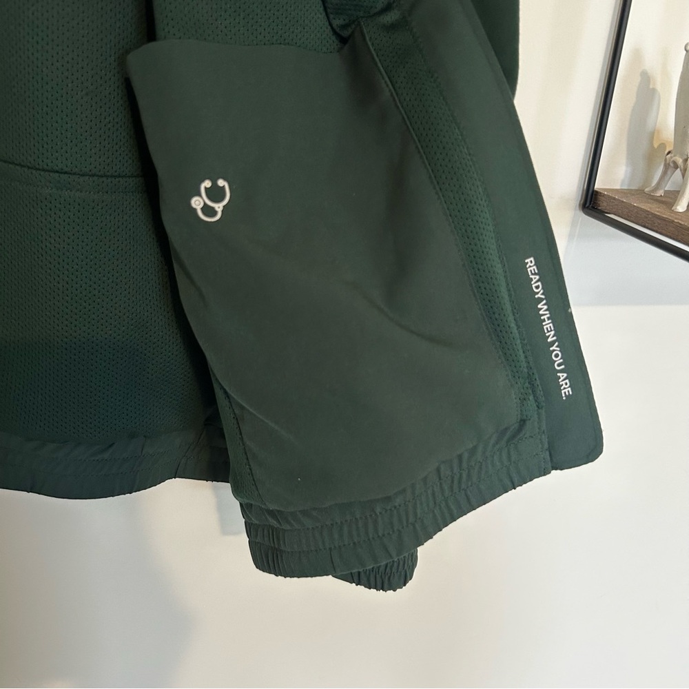 Figs Technical Collection Green Full Zip Scrub To… - image 6